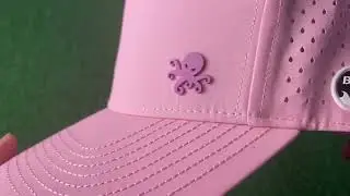 Custom 7 Panel PVC Rubber Patch Logo Cap