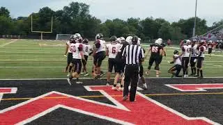 Anthony Hall TOUCHDOWN! Wilmot high school FOOTBALL #wisfb takes 21-7 lead over Kenosha Bradford!