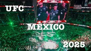 Vlog del UFC M&eacute;xico 2025.