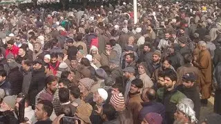 PDP Chief Mehbooba Mufti addresses the 10th death anniversary of Mufti Mohammad Sayeed sahab,a true!