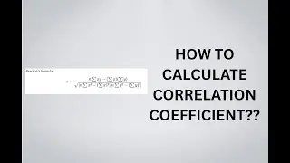 Correlation Coefficient | Karl Pearson's correlation coefficient| with real life example