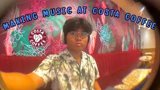 I made Vaporwave music whilst chilling at Costa Coffee...