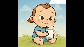 Milk is a good source of Calcium 🦴#animation#cartoon#cute#animals#trendings