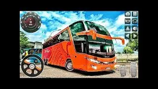 Coach Bus Hill Driving - Mobile Bus Offroad Drive Simulator 2019 - Android GamePlay