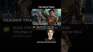 THESE FAKE MOVIE TRAILERS NEED TO BE STOPPED🤣❄️ #movies