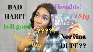 Bad Habit Pretty Poison palette review