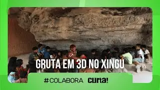 Gruta de Kamukuwak&aacute; em 3D no Xingu | com @canalcurta