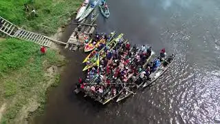 momen Noruhan pada acara Dallo'/Tiwah di Rebunge, Kecamatan Ambalau, Sintang