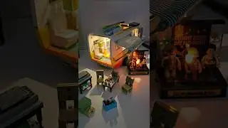 Nighttime FunWhole Travel Trailer (F9032) vs Mysterious Gift (F9045) #shorts @TopBrickBuilder