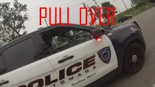 Pulled over again motorcycle vs cops