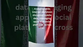 An entire nation just went offline  #news #IranBlackout #BreakingNews #InternetShutdown  #shorts