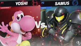HROT KW8 - LECKERMAN (Yoshi) Vs. Strince (Samus)