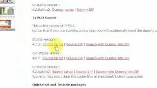 TYPO3: How to make an update