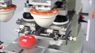 2-color pneumatic pad printer.  SPC 826SD