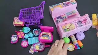 5 minutes Satisfying with Unboxing | New mini kitchen set| No music |ASMR Sound