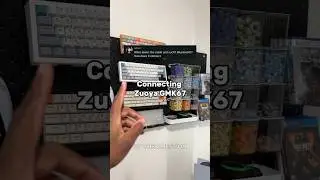 Как подключить GMK67 #gmk67 #zuoya #клавиатура #техника #keebs