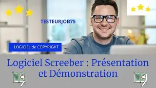 Logiciel Screeber _ Pr&eacute;sentation et D&eacute;monstration