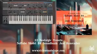 Softube Model 84 Synth Presets | Vicious Antelope - Just Remember Soundbank