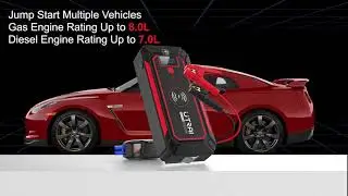 UTRAI Jump Starter 12V 2500A 24000mAh Jstar 4