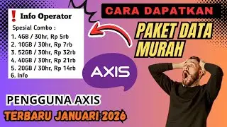 🟢Kode dial paket internet murah axis 2026 | Cara Dapatkan Kuota Murah axis Terbaru 2026