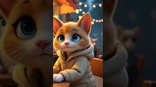 Night Adventure with the Cat, Rabbit & Dog🐱🐰🐶#pixarstyle #disney #cartoon #kidscartoon #funny