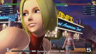 KOF XIV - Blue Mary Combo x4