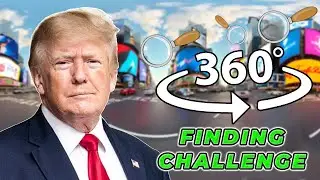 Donald Trump 360&deg; - FIND TRUMP | VR/360 Video 4K 🔍