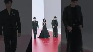 Ju Jingyi, Zhang Yunlong & Gu Zicheng at Tencent All Star Night Awards 2025 #shorts #viral