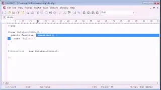 Beginner PHP Tutorial   199   Connecting to a Database the OOP Way
