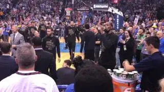 KEVIN DURANTS INTRODUCTION IN OKLAHOMA CITY (ON THE WARRIORS)