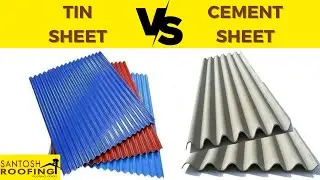 Cement Sheet V/S Tin Sheet (Hindi)/Call On-9604629995