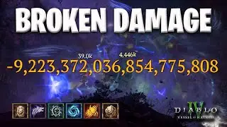 Infinite Damage - Bugged Boulder Druid Destroys Pit! [Diablo 4 PTR  Showreel]