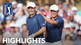 Spieth and Thomas' Round 4 Four-ball highlights | Presidents Cup | 2022