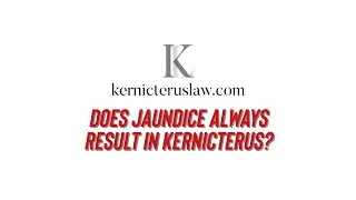 Does Jaundice Always Produce Kernicterus?