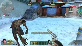 [Truy k&iacute;ch]: 3z M99 python VS Zombie map khu vui chơi noel