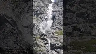 WATERFALL SHAR IN AT-BASHY HARYH ВОДОПАД ШАР АТ-БАШЫ НАРЫН 