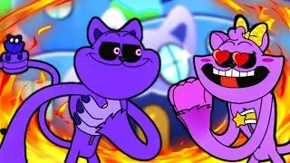 CatNap Gets a Girlfriend and has Babies! Poppy Playtime Chapter 3 Animation - MegaSquad Mo Reacts!