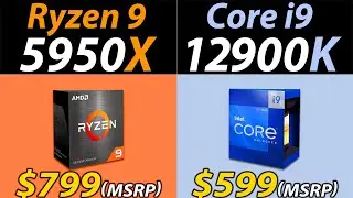 Ryzen 9 5950X Vs. i9-12900K | How Much Performance Difference?