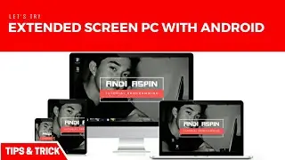 How To Extended Screen With Android | Extended Screen | SpaceDesk