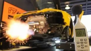 Aventador shooting FLAMES!! - w/ iPE exhaust (LOUD!!)