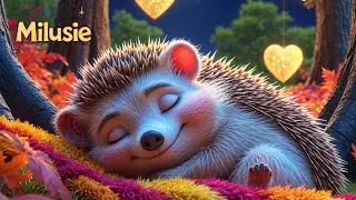 Delikatna kołysanka o jeżu 💤 - ZASYPIANIE W 12 MINUT | Muzyka do snu 🎶