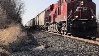 CP 8923 (ES44AC), CP 8609 (AC4400) - Paynesville Sub