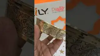 Lily 100% Pure Brass (Pital) Embossed 57 Pc Dinner Set Online.#pittal #brass #100 #brass glass