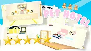 🐶 PET HOTEL TOUR in Adopt Me! (Roblox) || knica ♡