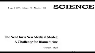 MODELO BIOPSICOSSOCIAL | INTRODU&Ccedil;&Atilde;O AO TEMA (ORIGEM | GEORGE ENGEL )  Graus de Liberdade # 30