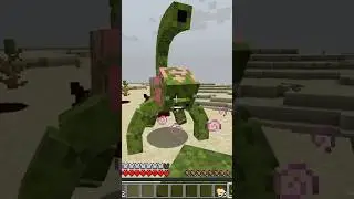 Моховая свинья из Minecraft...