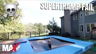 BAD FAIL ON BACKYARD SUPERTRAMPOLINE