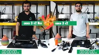 Ender 3 V2 | Vs | Ender 3 V2 Neo impresoras 3D - Comparación  | ¿Una nueva generación?