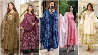 Printed cotton frock dession 👌😱 beautifull partywear 😍#samar ki sundar dress #sartaj saifi 