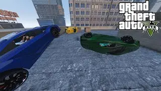BALAPAN DI ATAS GEDUNG SUSAH BANGET LOH - GTA 5 Indonesia Funny Moments